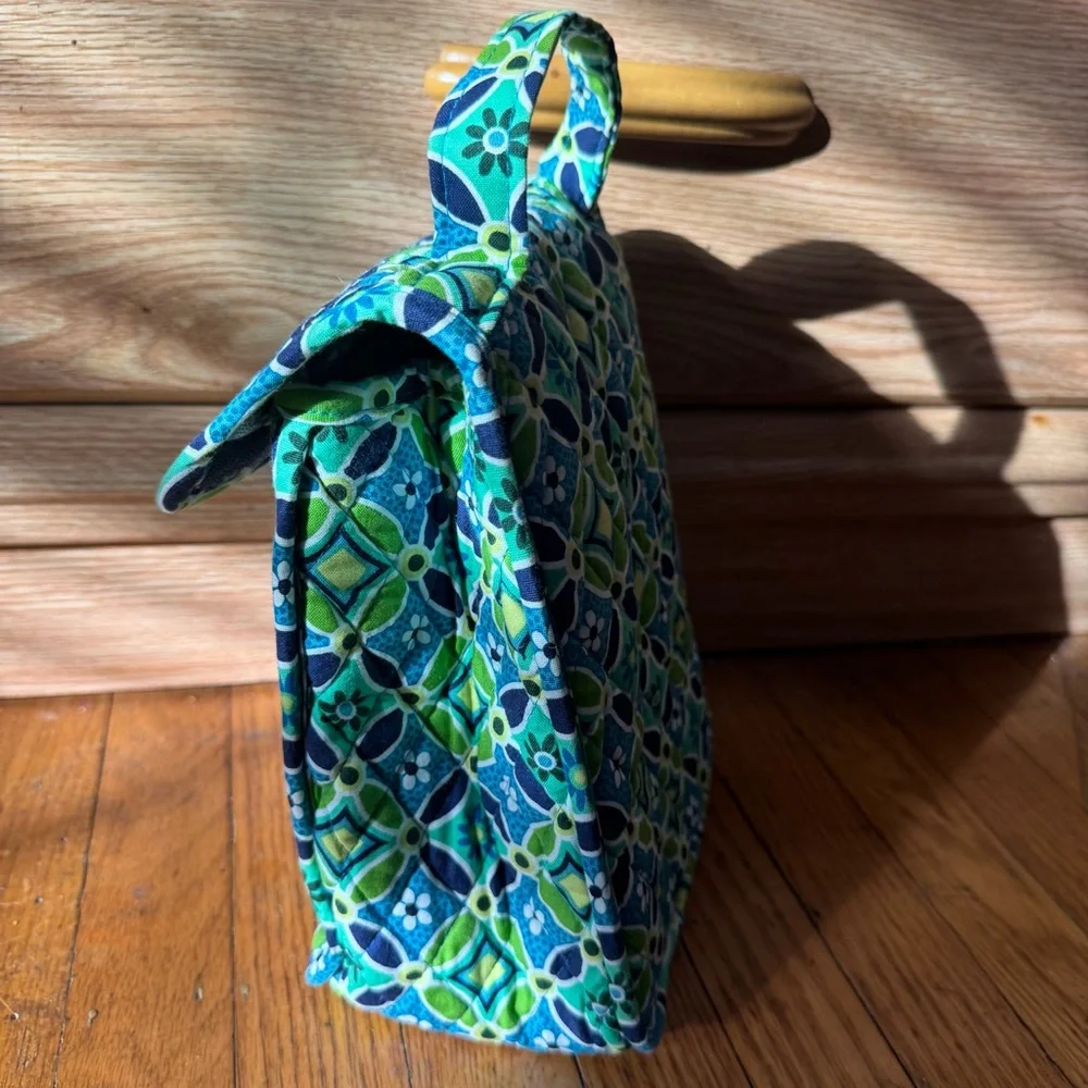 Vera Bradley Quilted Velcro Lunch Bag - Picture 8 of 11